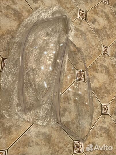 Стекла фар правое левое Mercedes w221 рестайлинг