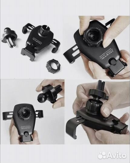 Автомобильный держатель с беспроводной зарядкой