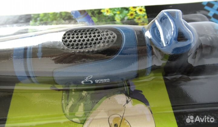 Распылитель воды для шланга с краном. Green Apple