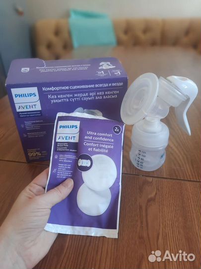 Avent молокоотсос ручной scf430/10