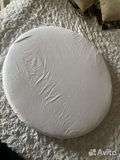 Матрас детский круглый с наволочками