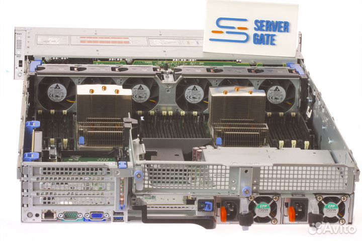 Сервер Dell R740xd 12LFF 2xGold 6226R 768GB