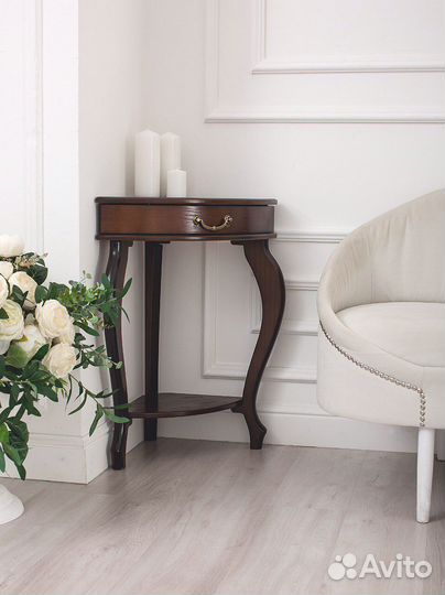 Консоль Угловая Элегант орех арт52983