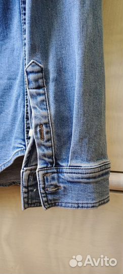 Джинсовая рубашка Topman