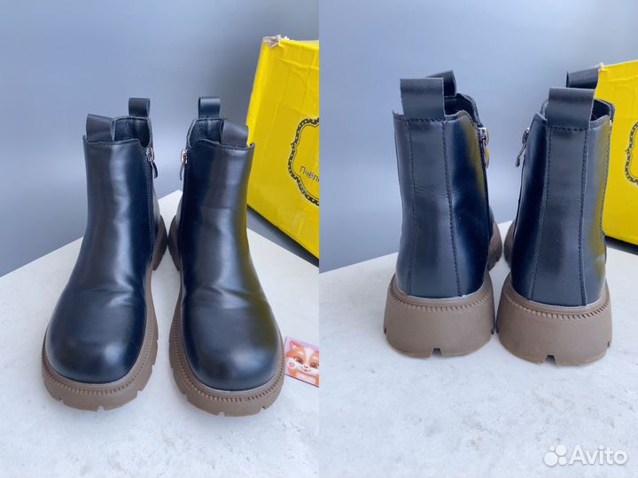 Ботинки демисезонные для девочки 36