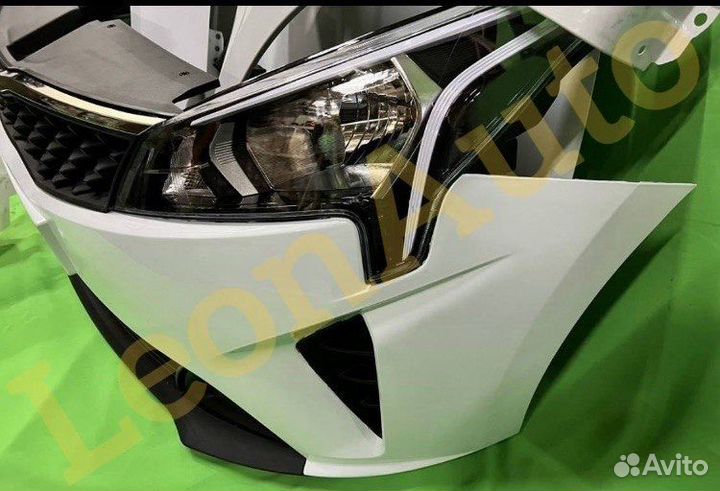 Ноускат бампер передний Kia Rio 2011-2024(9)