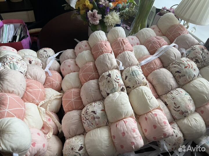 Бортики в детскую кроватку