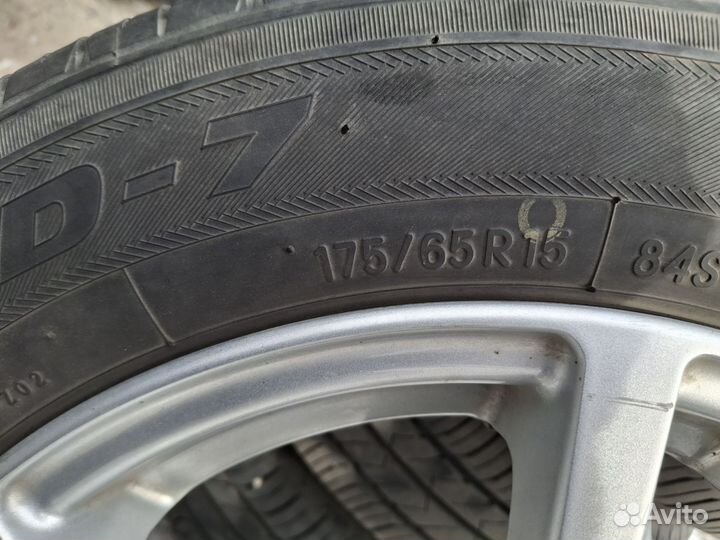 Летняя резина на литых дисках