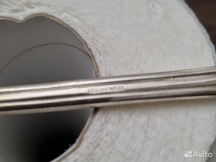 Половник,серебрение,клеймо
