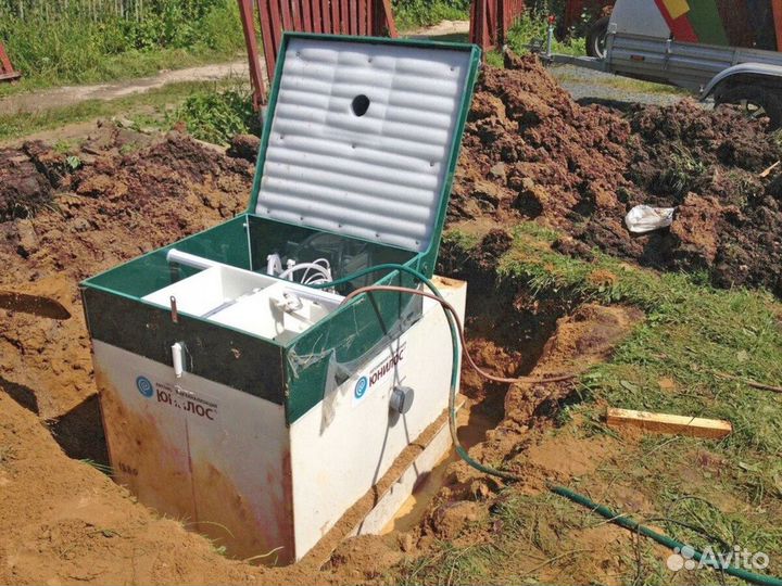 Септик эко Малахит 7 энергонезависимый