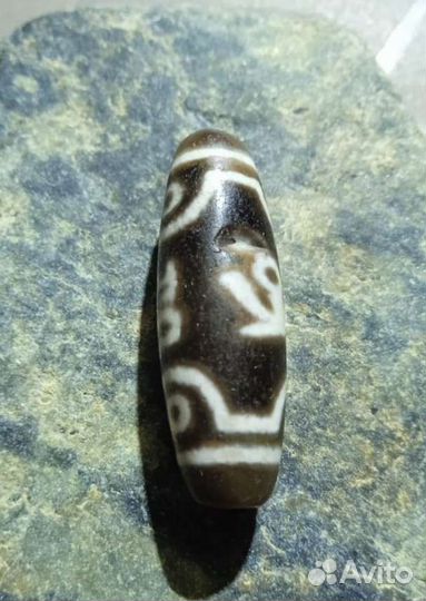 Редкая Бусина Дзи 4-глаза