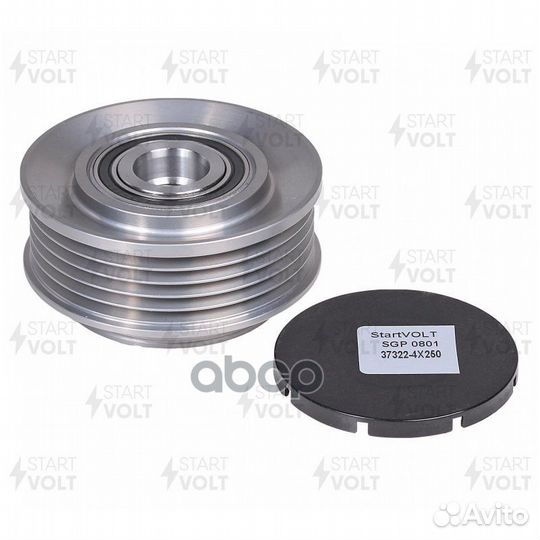 Шкив генератора KIA carnival 01- 2.9crdi с обго