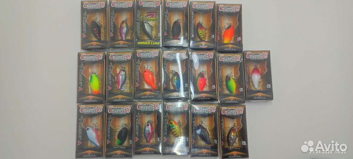 Набор Воблеров jackall chubby 38(реплика)