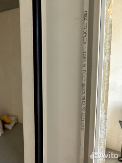 Балконный блок с дверью