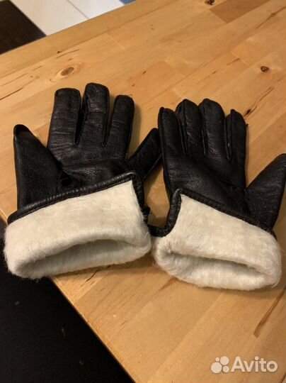 Перчатки кожаные новые