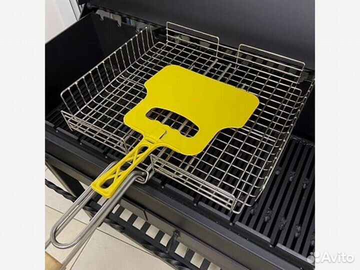 Решетка для барбекю усиленная 360х320мм