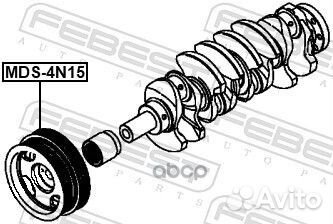 Шкив коленвала MDS4N15 Febest