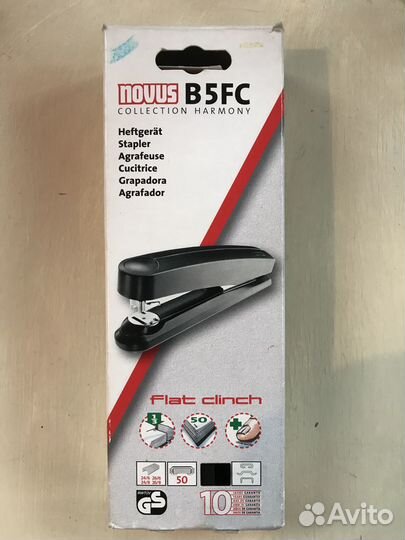 Степлер канцелярский Novus (50 листов)