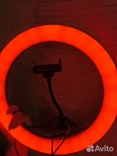Кольцевая лампа 33 см без штатива