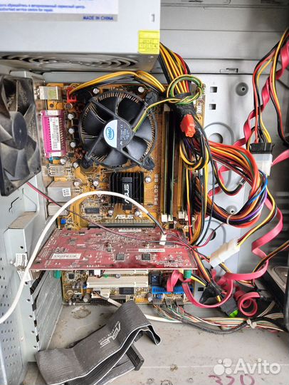 Продам комплектующие мониторы, системники, видео к