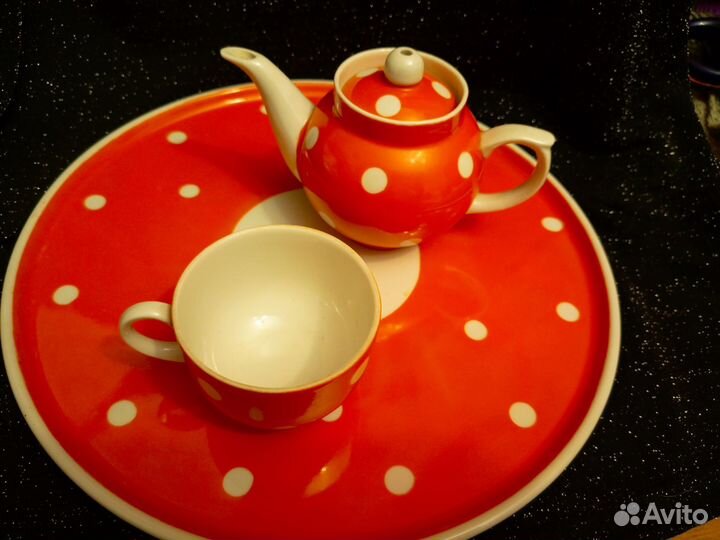 Фарфор 3 предмета Дулево СССР