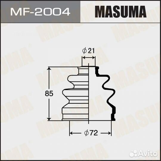 Masuma MF-2004 Пыльник ШРУСа