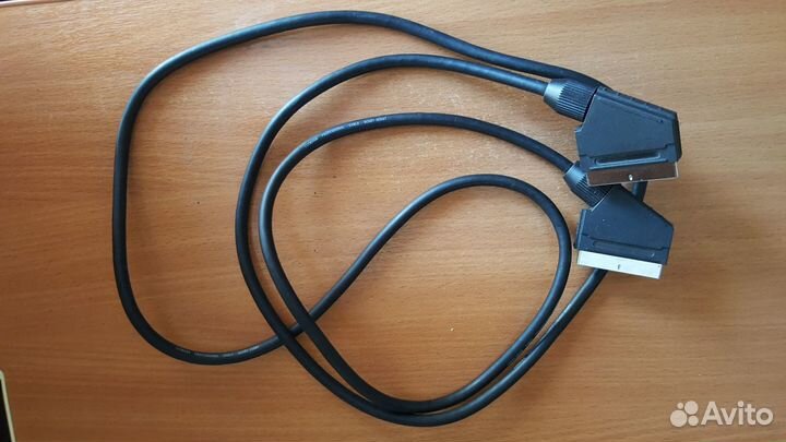 Кабели scart и коаксиальный