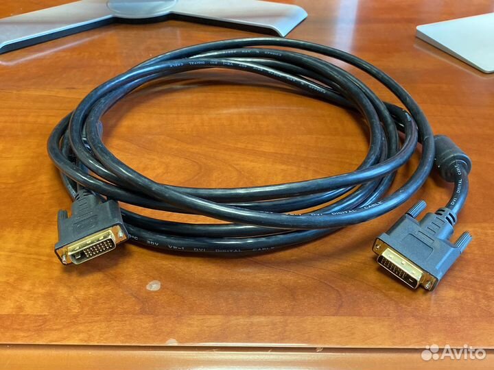 Кабель для монитора DVI-D 4 метра