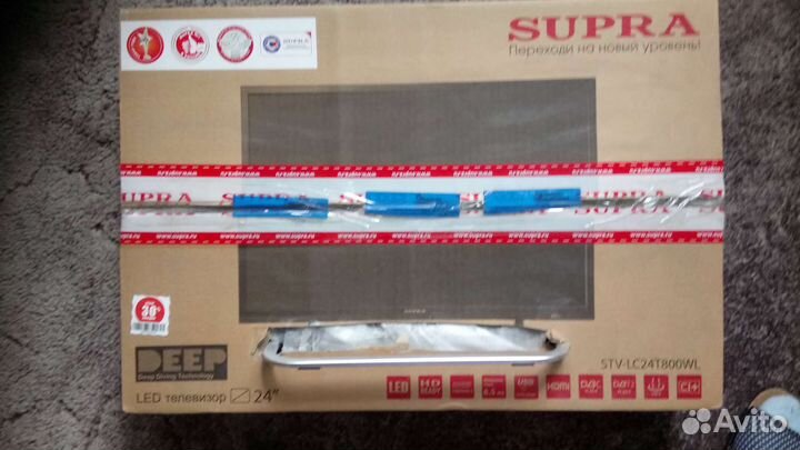 Новый телевизор Supra 24 дюйма