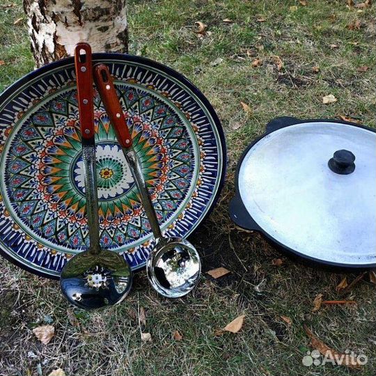 Казан чугунный узбекский 4,5; 6; 8; 10; 12; 16 л