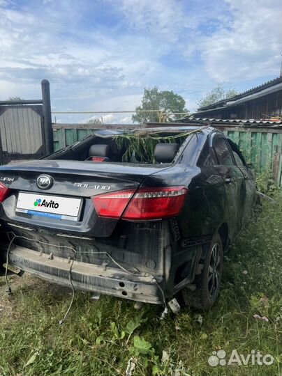 LIFAN Solano 1.5 МТ, 2016, битый, 100 500 км