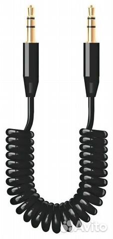 Кабель Deppa AUX витой, черный (RU)
