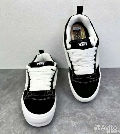 Кеды дутыши vans knu skool x imran potato