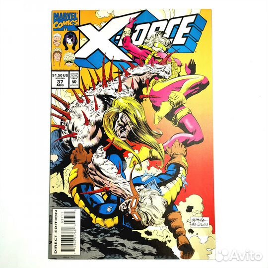 Комикс X-Force #37 на английском языке
