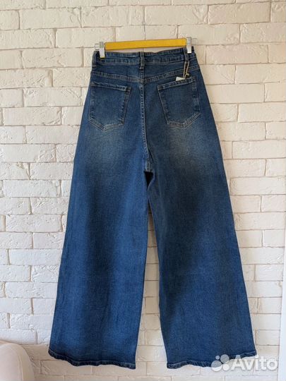 Джинсы багги широкие buggy женские