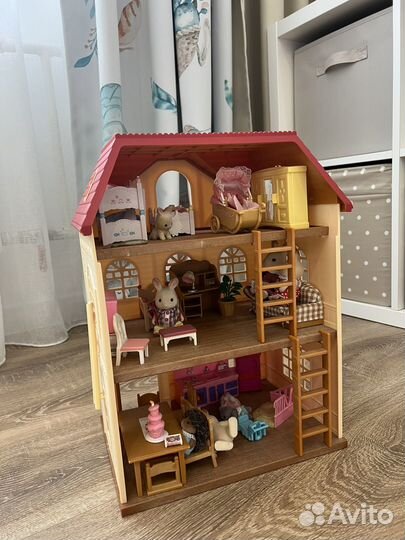 Sylvanian Families дом с мебелью