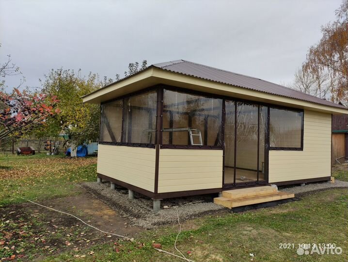 Мягкие окна на беседку