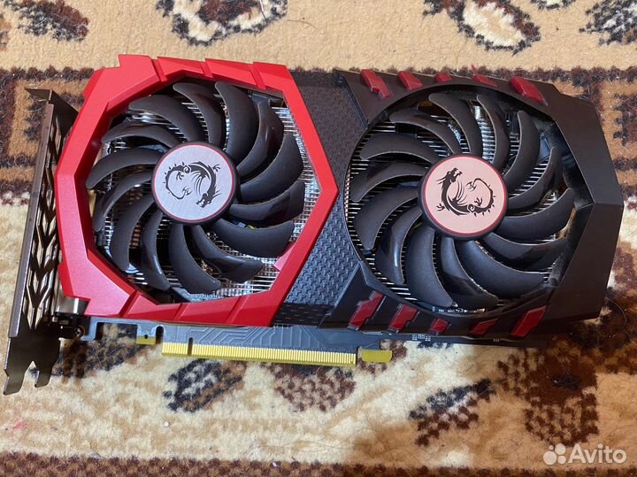 Видеокарта GTX 1050 TI 4gb MSI