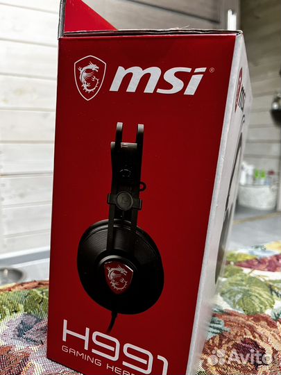 Игровые наушники msi H991
