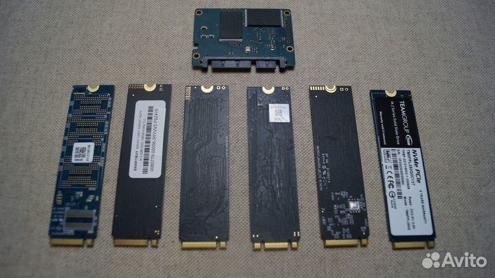 SSD накопители, M.2, SATA, 120 гб, 256гб