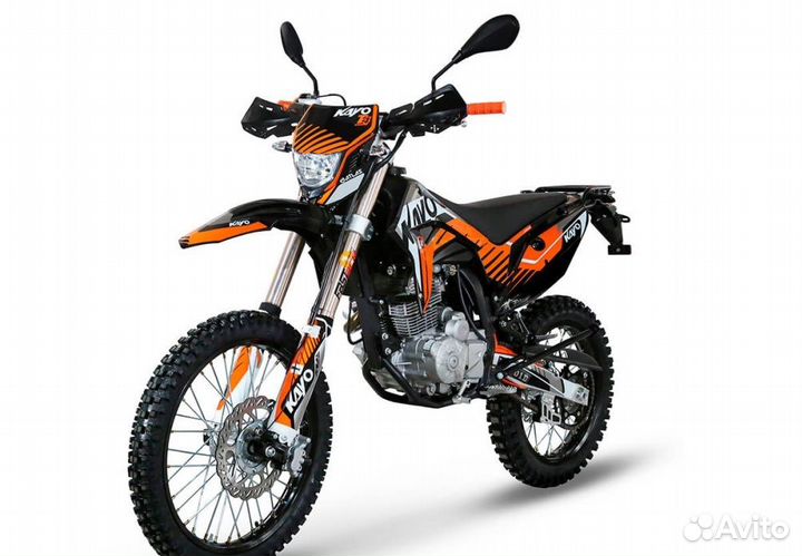 Мотоцикл кроссовый kayo T4 250 enduro PR 21/18