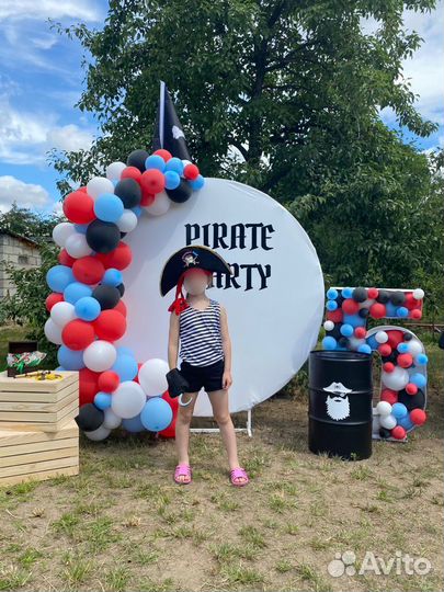 Фотозона в пиратском стиле