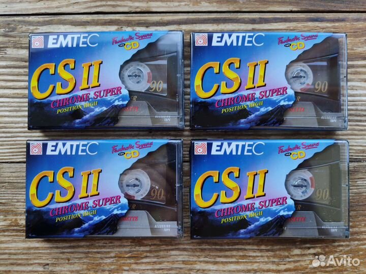 Аудио кассета Emtek (Basf) - Chrome super CS II