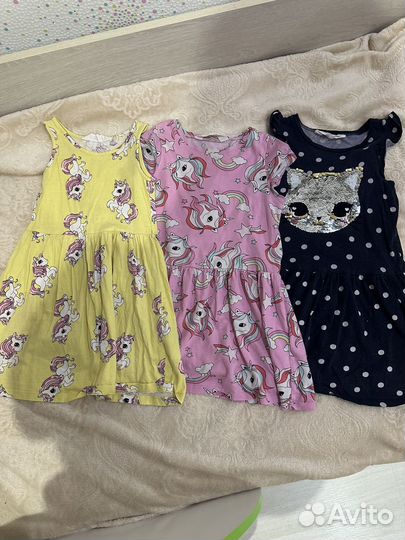 Вещи на девочку пакетом 110/116