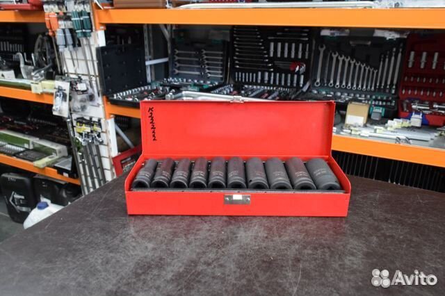 Набор головок торцевых 1/2