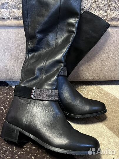 Сапоги женские натуральная кожа