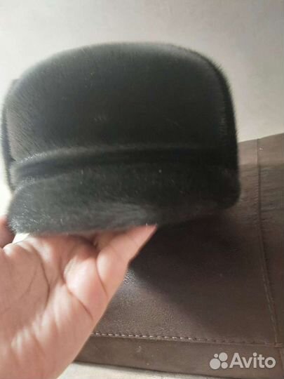 Меховая мужская кепка