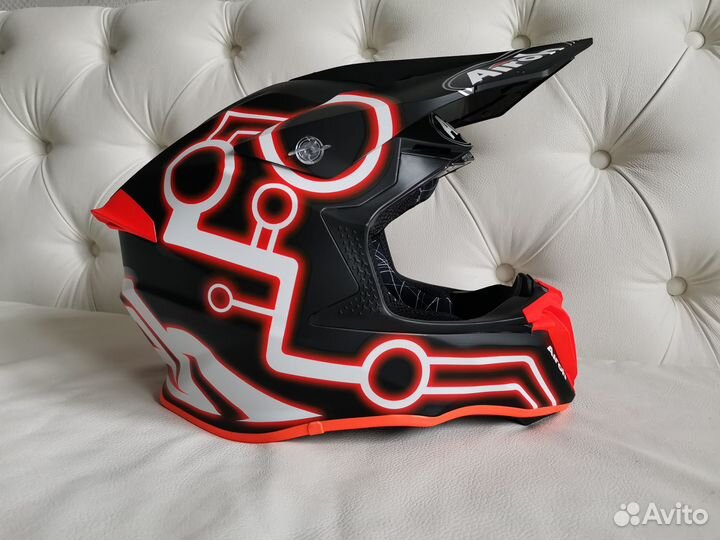 Шлем airoh twist 2.0 neon orange matt