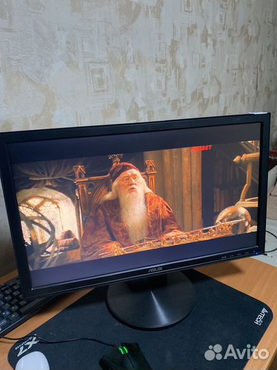 Монитор Asus vw227q 22 дюйма, 1920x1080, 75 гц, tn