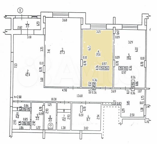 Офис, 19.4 м²